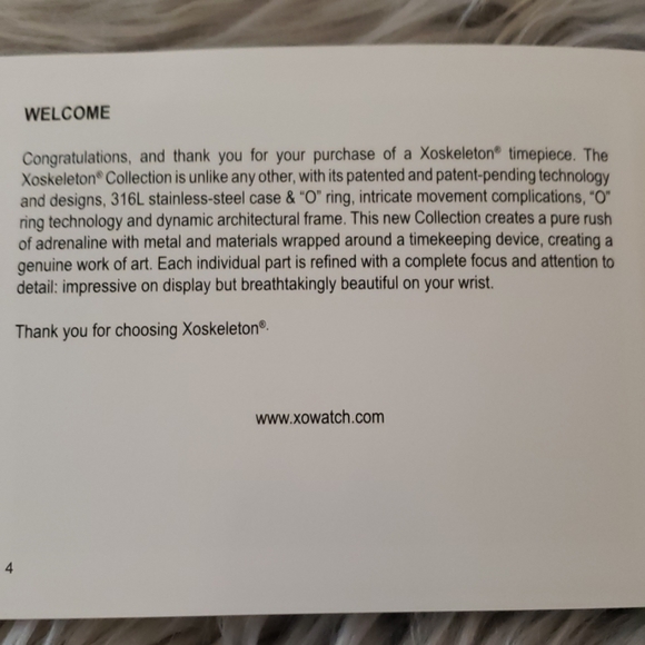 Exquisite XOSkeleton Limited Edition Watch - Picture 4 of 10